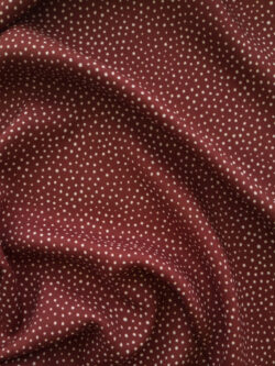 Lady McElroy – Viscose Challis – Raining Dots - Mocha