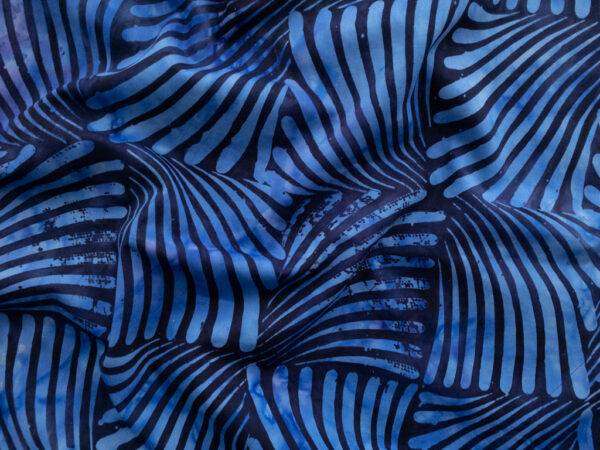 Cotton Batik - Batiks by Mirah - Tiles - Blue