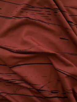 Supply Polyester Viscose Elastane Knitted Pigment All Over Print
