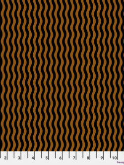 Quilting Cotton - Gloriosa Garden - Waves - Black