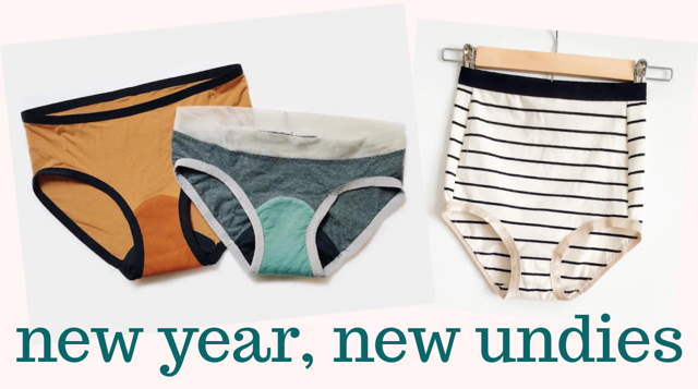 New undies and other comfy garments for a new year