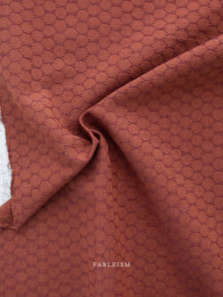 Forest Forage – Yarn Dyed Cotton – Honeycomb - Cognac