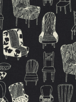 Quilting Cotton – Sew In Love - Needle & Thread - Black - Stonemountain &  Daughter Fabrics