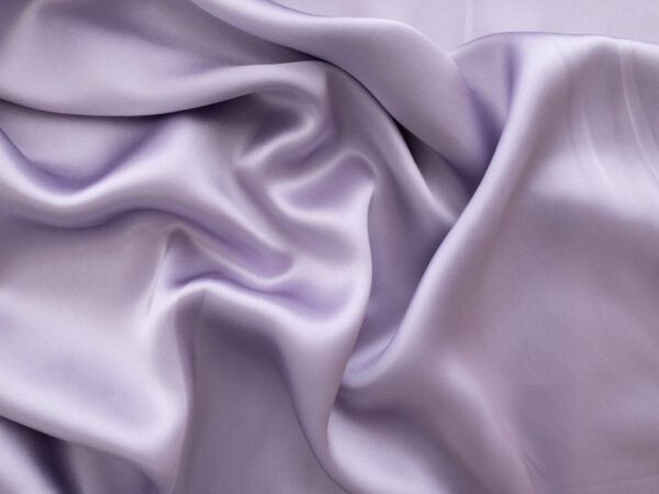 Designer Deadstock - Silk Charmeuse - Periwinkle