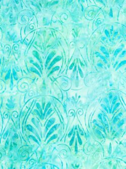 Artisan Cotton Batik - Graceful - Seafoam