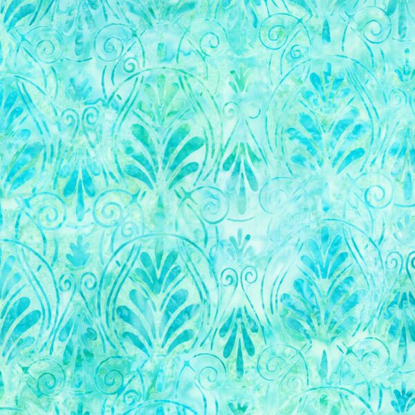 Artisan Cotton Batik - Graceful - Seafoam