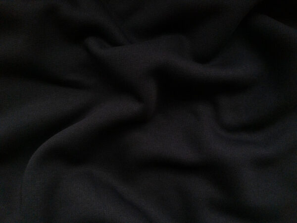 Organic Cotton Fleece – Black