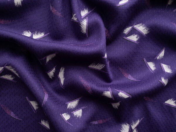 Lady McElroy – Viscose Dobby – Brushstroke - Purple