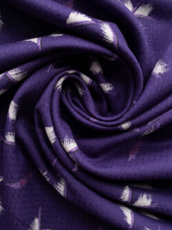 Lady McElroy – Viscose Dobby – Brushstroke - Purple