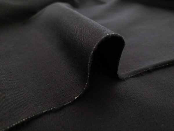 Designer Deadstock - Cotton Stretch Poplin - Black