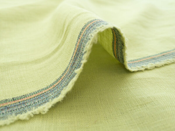 Designer Deadstock - Linen - Limeade