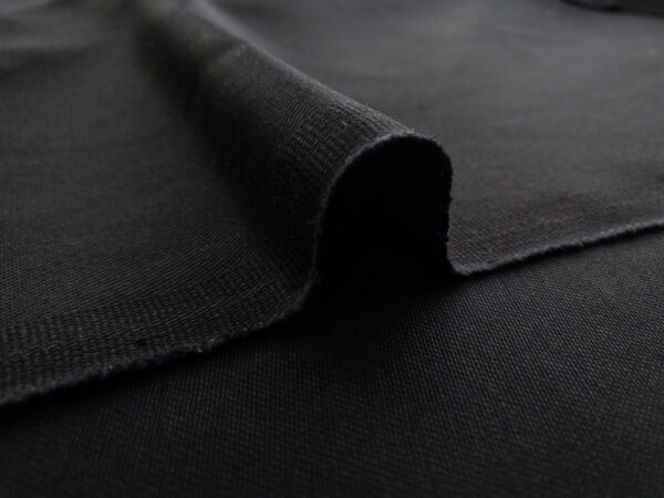Designer Deadstock - 9oz Cotton Stretch Twill - Black