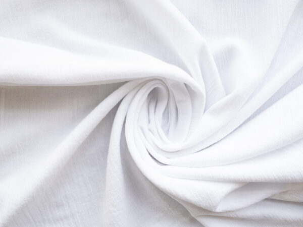 Designer Deadstock – Cotton Crinkle Gauze – Ivory