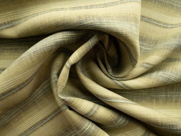 Designers Deadstock - Laundered Linen - Desert Stripe