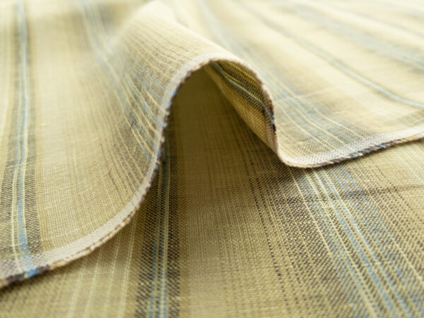 Designers Deadstock - Laundered Linen - Desert Stripe