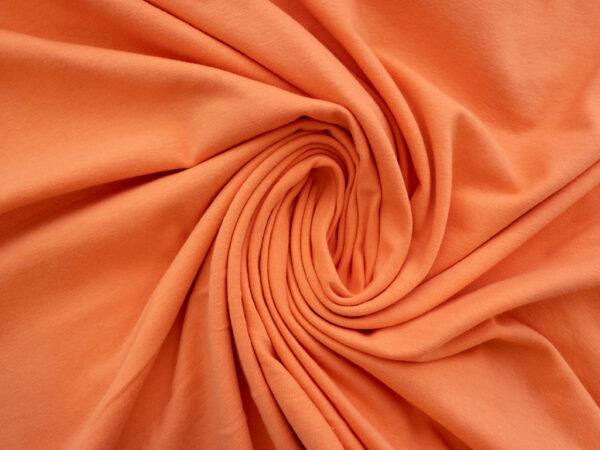 Designer Deadstock - Cotton/Spandex Jersey Knit - Creamsicle