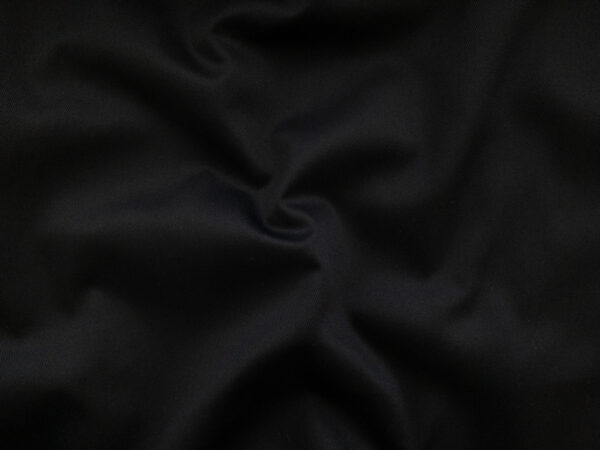 Designer Deadstock – Cotton/Polyester Twill – Black