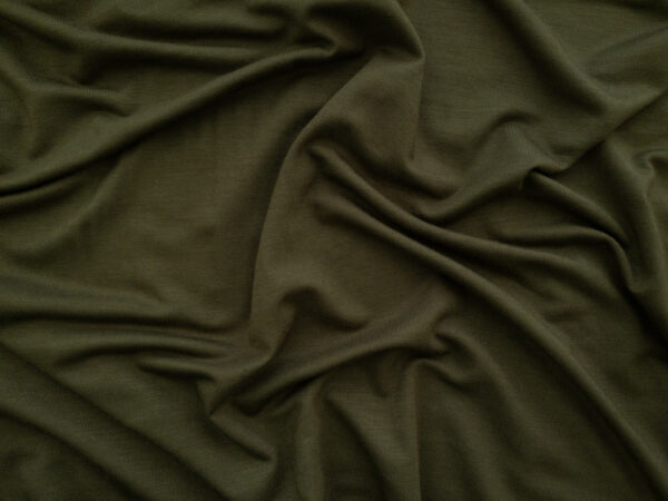 Designer Deadstock - Bamboo/Spandex Jersey - Olive