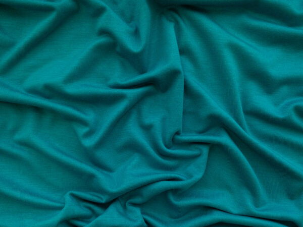 Designer Deadstock - Bamboo/Spandex Jersey - Turquoise