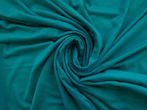 Designer Deadstock - Bamboo/Spandex Jersey - Turquoise