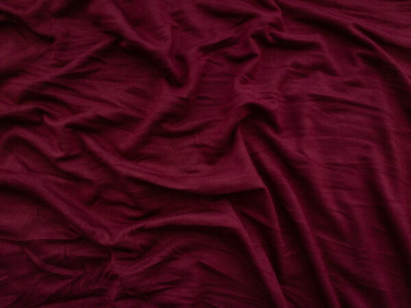 Designer Deadstock - Bamboo/Spandex Jersey - Burgundy