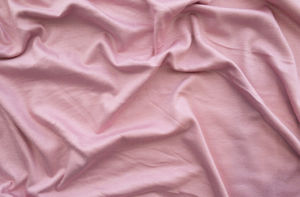 Designer Deadstock – Bamboo/Spandex Jersey – Pale Pink