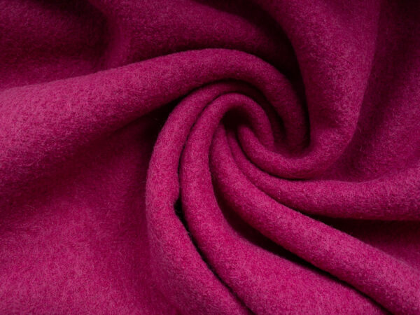 Lady McElroy - London Boiled Wool - Fuchsia