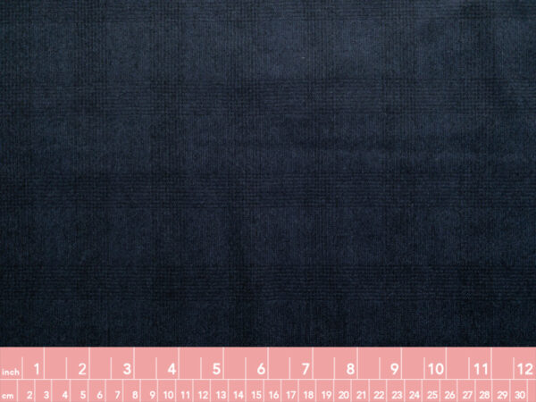 British Designer Deadstock - Yarn Dyed Wool Suiting - Midnight Navy