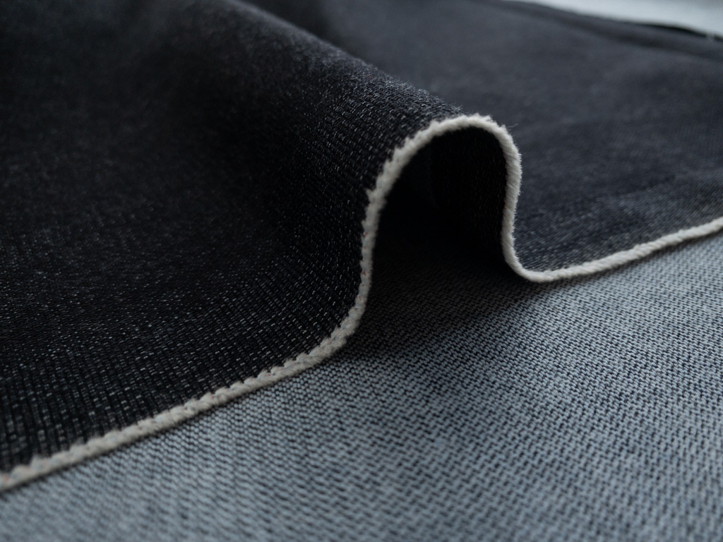 Cone Mills Deadstock - 11oz Cotton Stretch Denim - Dark Wash -  Stonemountain u0026 Daughter Fabrics