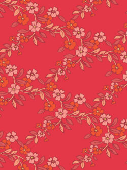 AGF - Cotton Flannel - The Flower Fields - Charming Arbor Hibiscus