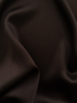 Designer Deadstock - Silk Charmeuse - Espresso