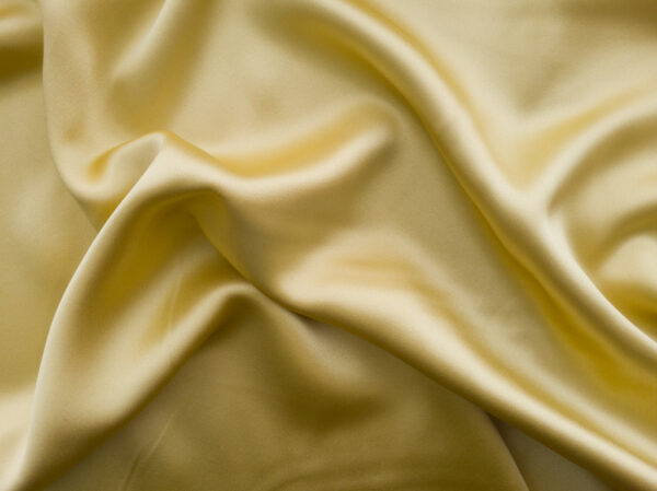 Designer Deadstock - Silk Charmeuse - Butter