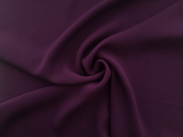 Designer Deadstock - Silk Georgette - Merlot