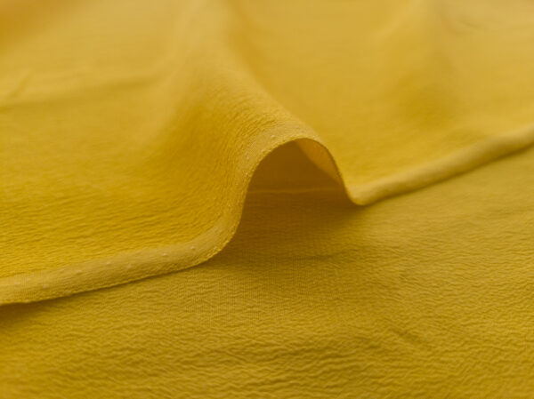 Designer Deadstock - Silk Crepe de Chine - Goldenrod