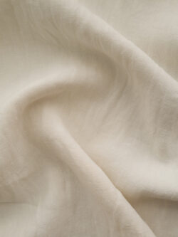 Solid Washed Linen - Ivory