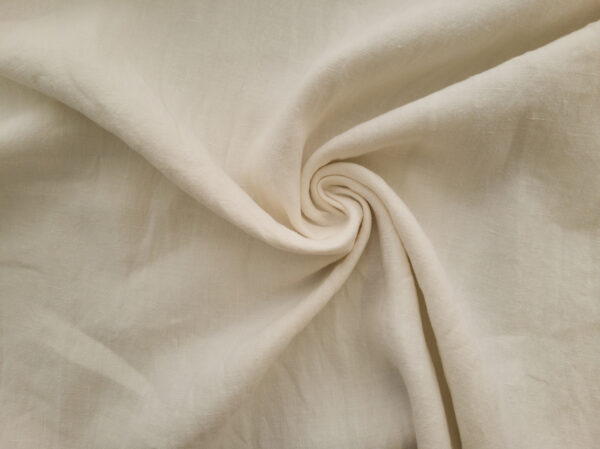 Solid Washed Linen - Ivory