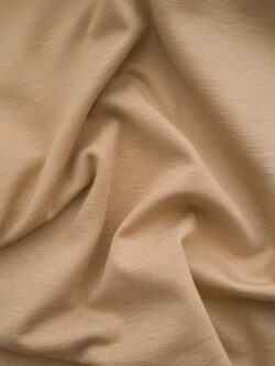 Knit Fabric, British Khaki Viscose Blend Ponte Double-Knit