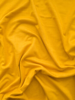 Designer Deadstock - Bamboo/Spandex Jersey - Turmeric