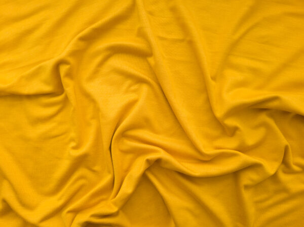 Designer Deadstock - Bamboo/Spandex Jersey - Turmeric