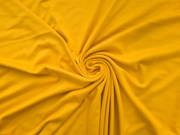 Designer Deadstock - Bamboo/Spandex Jersey - Turmeric