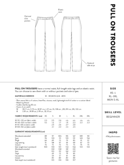 pull on trousers