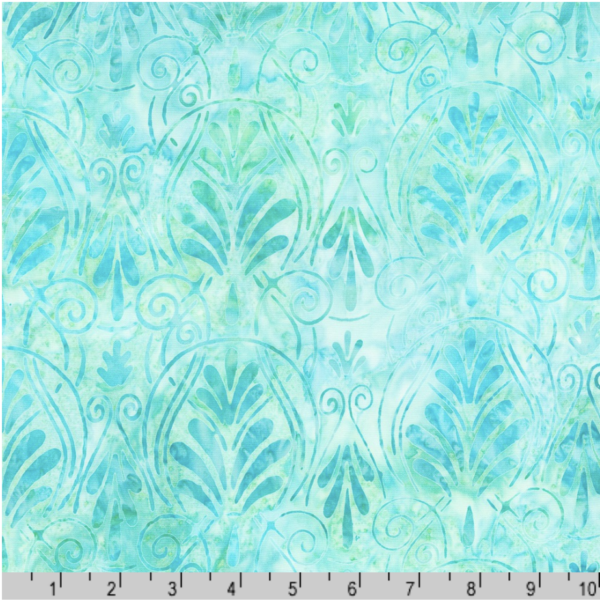 Artisan Cotton Batik - Graceful - Seafoam