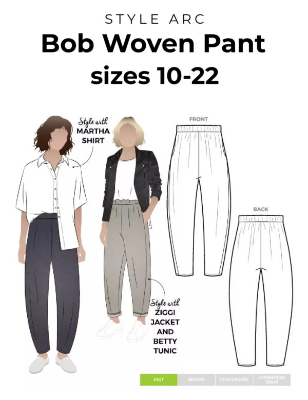 Style Arc Bob Woven Pant 10–22