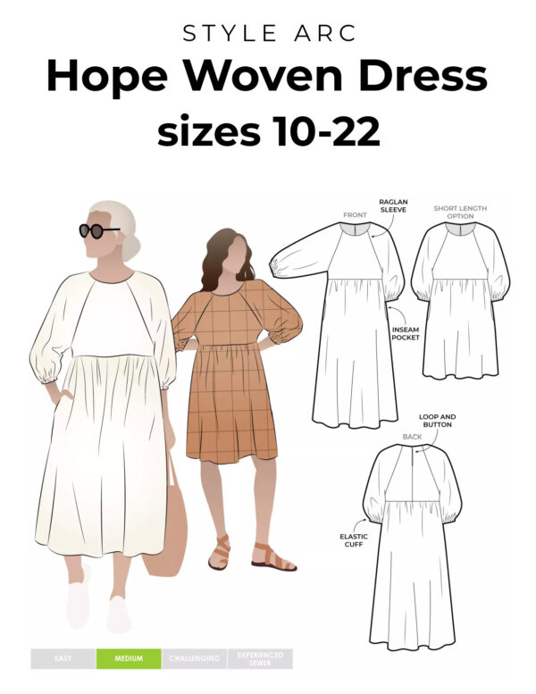 Style Arc Hope Woven Dress 10–22