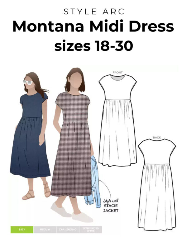 Style Arc Montana Midi Dress 18–30