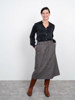 The Assembly Line A-Line Midi Skirt XS-L