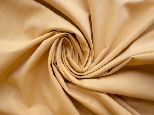 Designer Deadstock – Cotton Cross-Dyed Shirting – Marigold