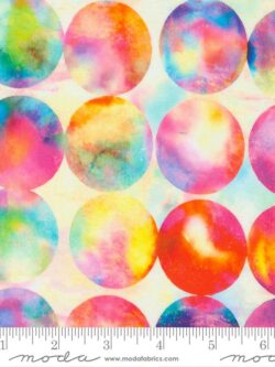 Quilting Cotton - Gradients Auras - Big Dots - Prism