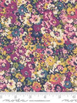 Chelsea Cotton Lawns - Garden Party Florals - Navy Multi