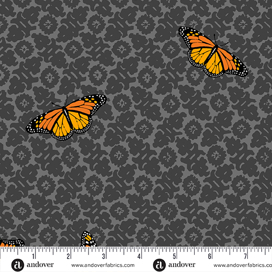 Monarch Butterfly Circle Skirt Fabric